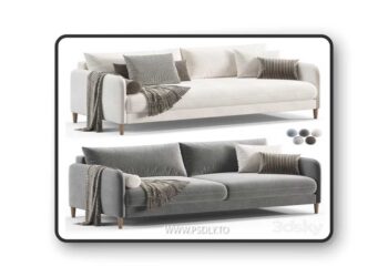 Randy sofa by Lavsit 3D Model