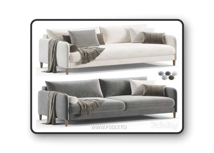 Randy sofa by Lavsit 3D Model