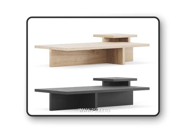 Rudolph Coffee Tables by Serax 3D Model
