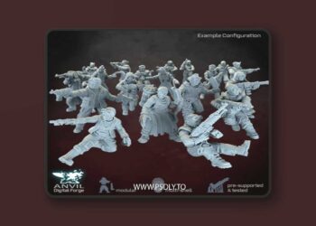 Sci-Fi Gangers – 3D Print Model