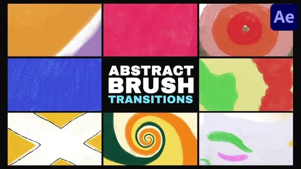 Videohive Abstract Brush Transitions for After Effects 54945504 1 Videohive Abstract Brush Transitions for After Effects 54945504