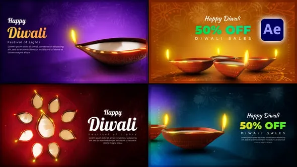 Videohive Diwail Greetings Pack 54894515
