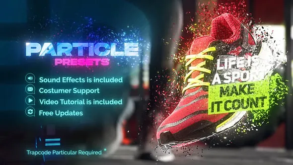 Videohive Particle Presets 21110458