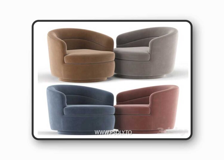 Viv swivel chair 3D Model