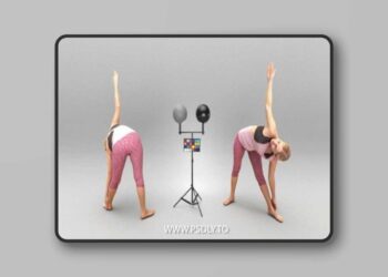 Woman-doing-yoga-422-3D-Model