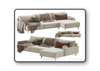 Archi Sofa 3D Model