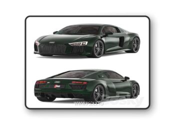 Audi R8 3D Model