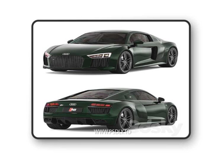 Audi R8 3D Model