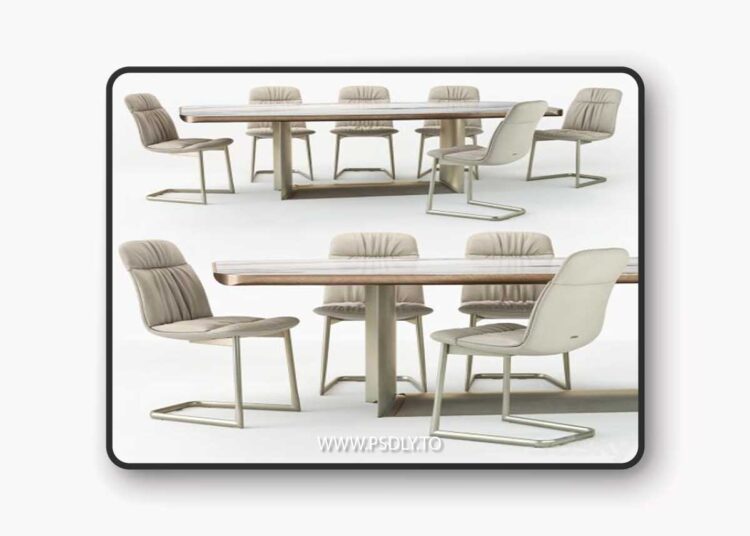 Cattelan Italia Kelly chair Dragon table