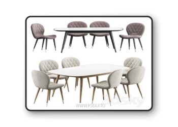 Hiro Chair Konyshev HER 042 G Table