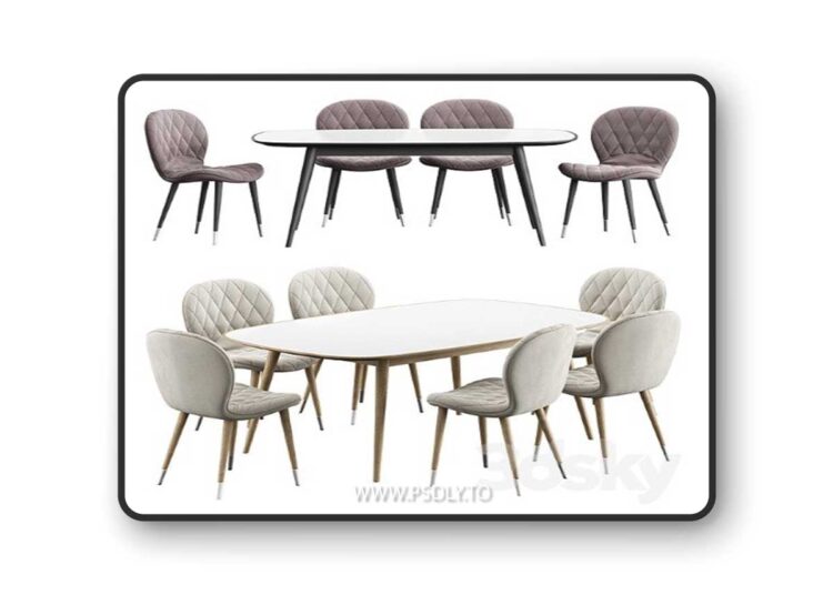 Hiro Chair Konyshev HER 042 G Table