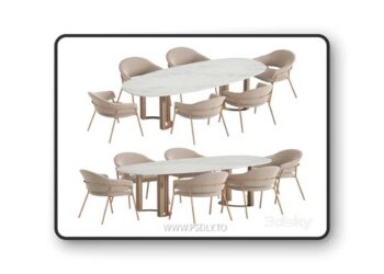 Hudkoff Lord table Gloria chair