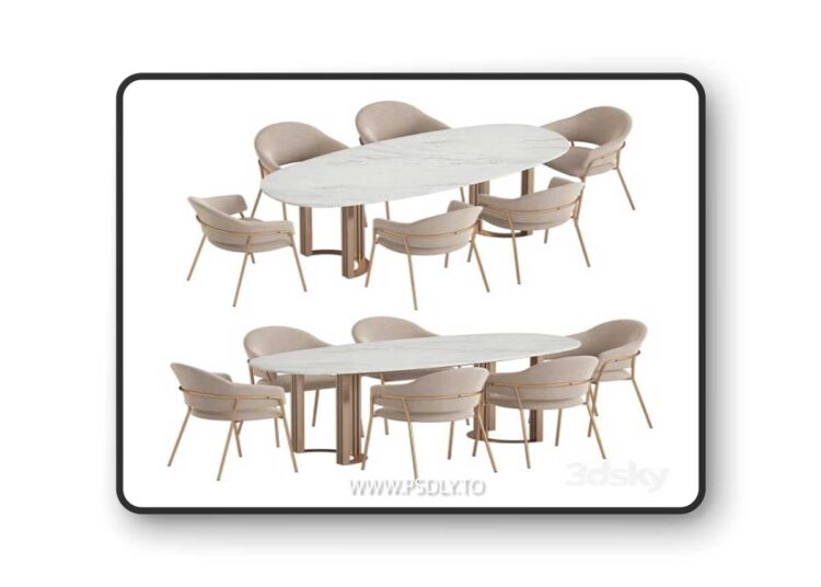 Hudkoff Lord table Gloria chair