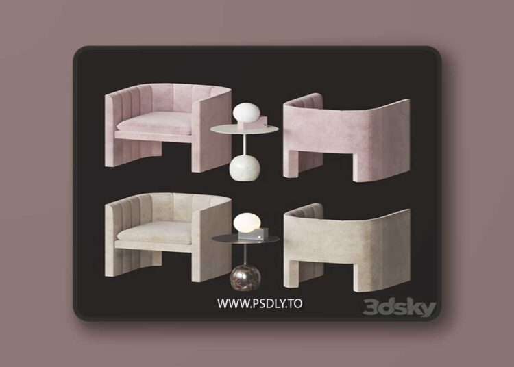 Loafer Chair 3D Model
