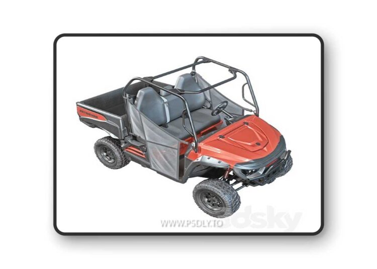 Mahindra Retriever 1000 3D Model