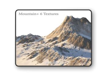 Mountain (6 Textures) 3D Model