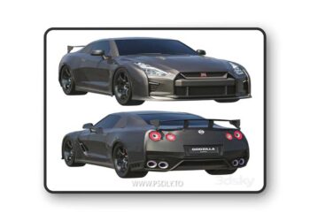 Nissan GTR R35 Godzilla 3D Model