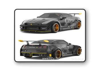 Nissan GTR R35 Nismo 3D Model