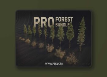 PRO Forest Bundle 3D Model