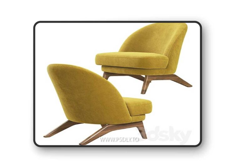 Pyle Armchair 3D Model