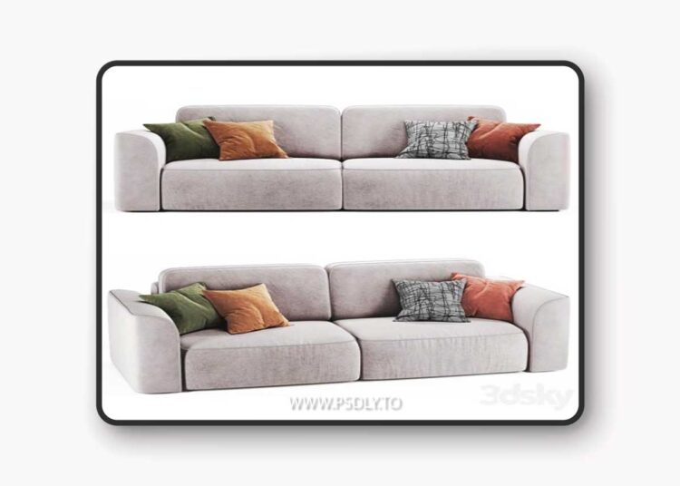 Sofa Space Happy Light 3D Model