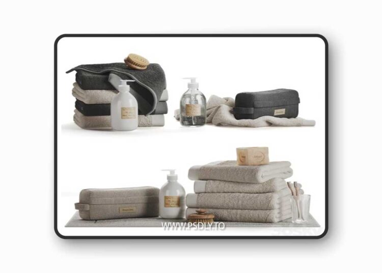 Towels 26 Bonsoirs 3D Model