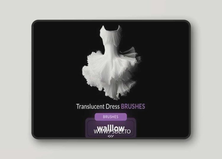 Translucent dress digital brushes for photoshop Y8NYUNJ
