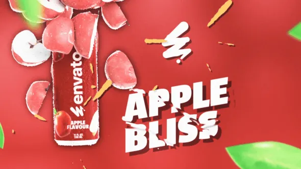 Videohive Apple Bliss Can Mockup 55571395