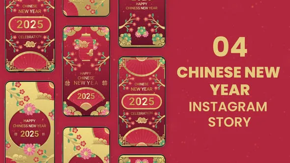 Videohive Chinese New Year Instagram Stories 55371822