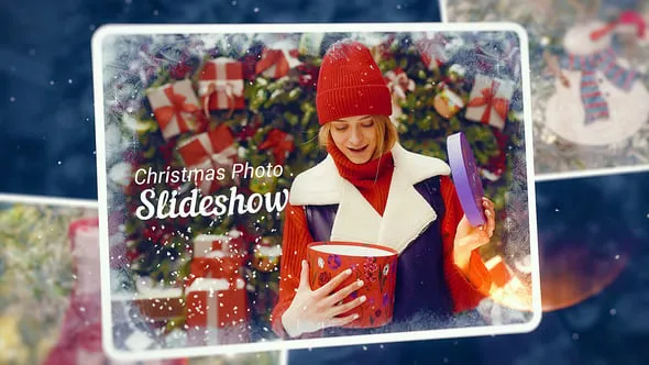 Videohive Christmas Photo Slideshow 55436523