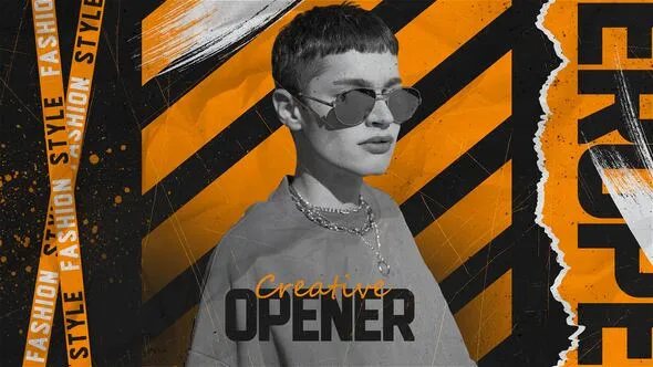Videohive Fashion Grunge Opener 55487879