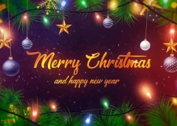 Videohive Merry Christmas Intro 49449464