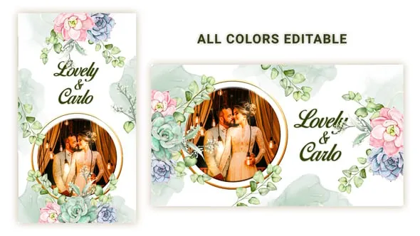 Videohive Watercolor Wedding Invitation 54960040 1 Videohive Watercolor Wedding Invitation 54960040