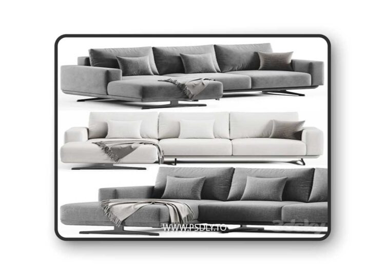 Zillis Corner Sofa By Skdesign