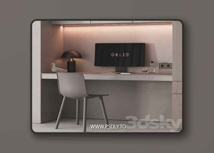 220 Office Furniture 06 3D Model