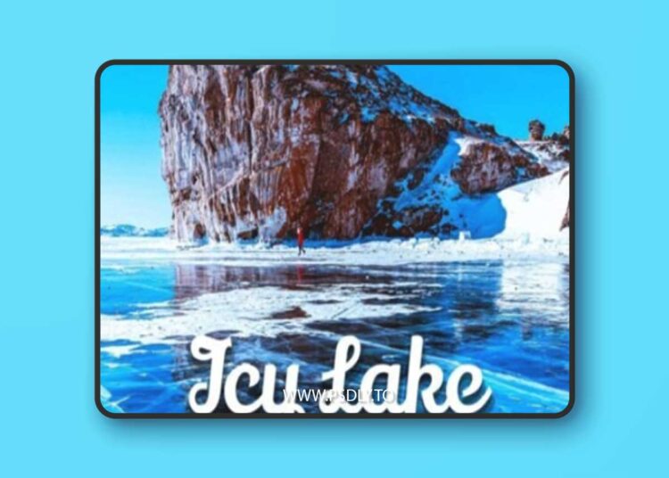 30 Icy Lake Photoshop Bundle