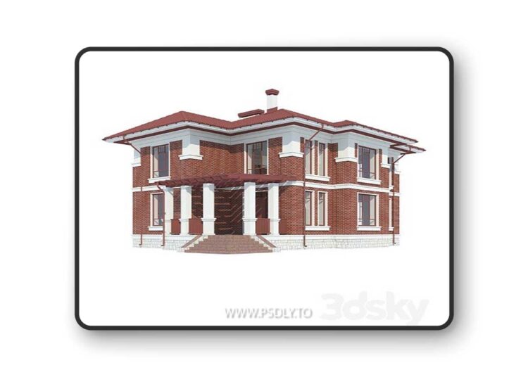 ABS House V261 3D Model