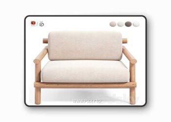 Ayana Armchair by B&B Italia