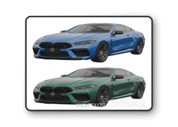 BMW M8 Competition 3D Model