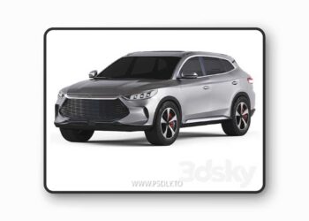BYD Song Plus DM i 3D Model