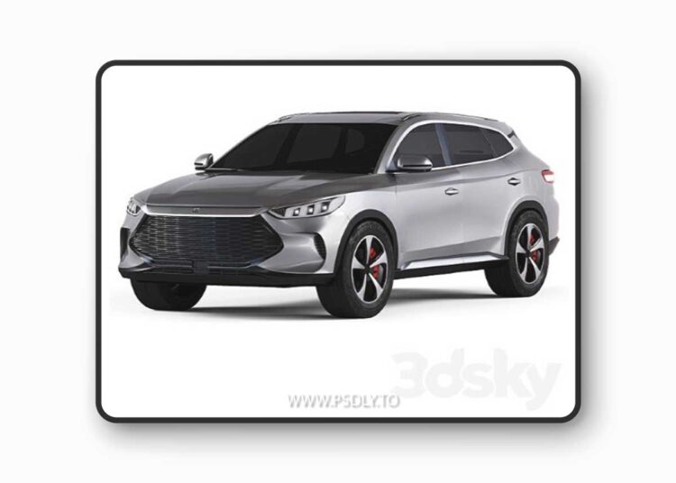 BYD Song Plus DM i 3D Model