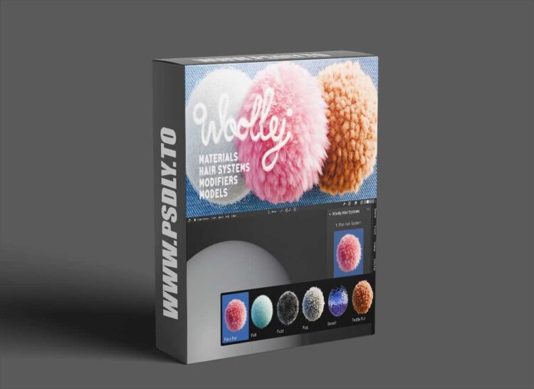 Blender Market - Woolly Tools & Shaders 2.0
