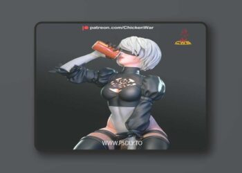 CW Studio – 2B Automata – 3D Print Model STL