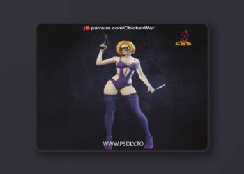 CW Studio – Nina – 3D Print Model STL