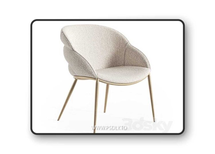 Cattelan Italia Camilla Metal Armchair