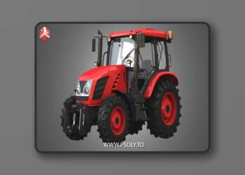 CgTrader - Major 80 Tractor 3D Model