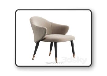 Chair Anne Konyshev 3D Model