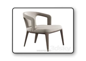Chair Hopp Konyshev 3D Model