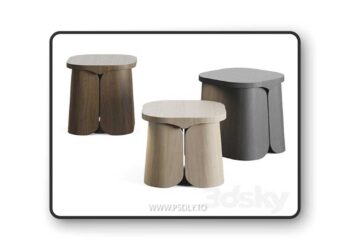 Collection Particulière MIO Side Table 3D Model