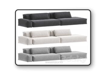 Cubotto Sofa 3D Model